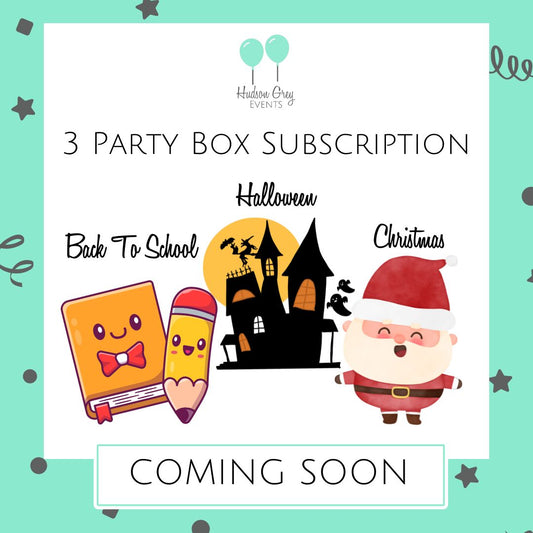 3 Party Box Subscription